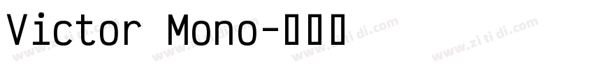 Victor Mono字体转换 Victor Mono字体转换